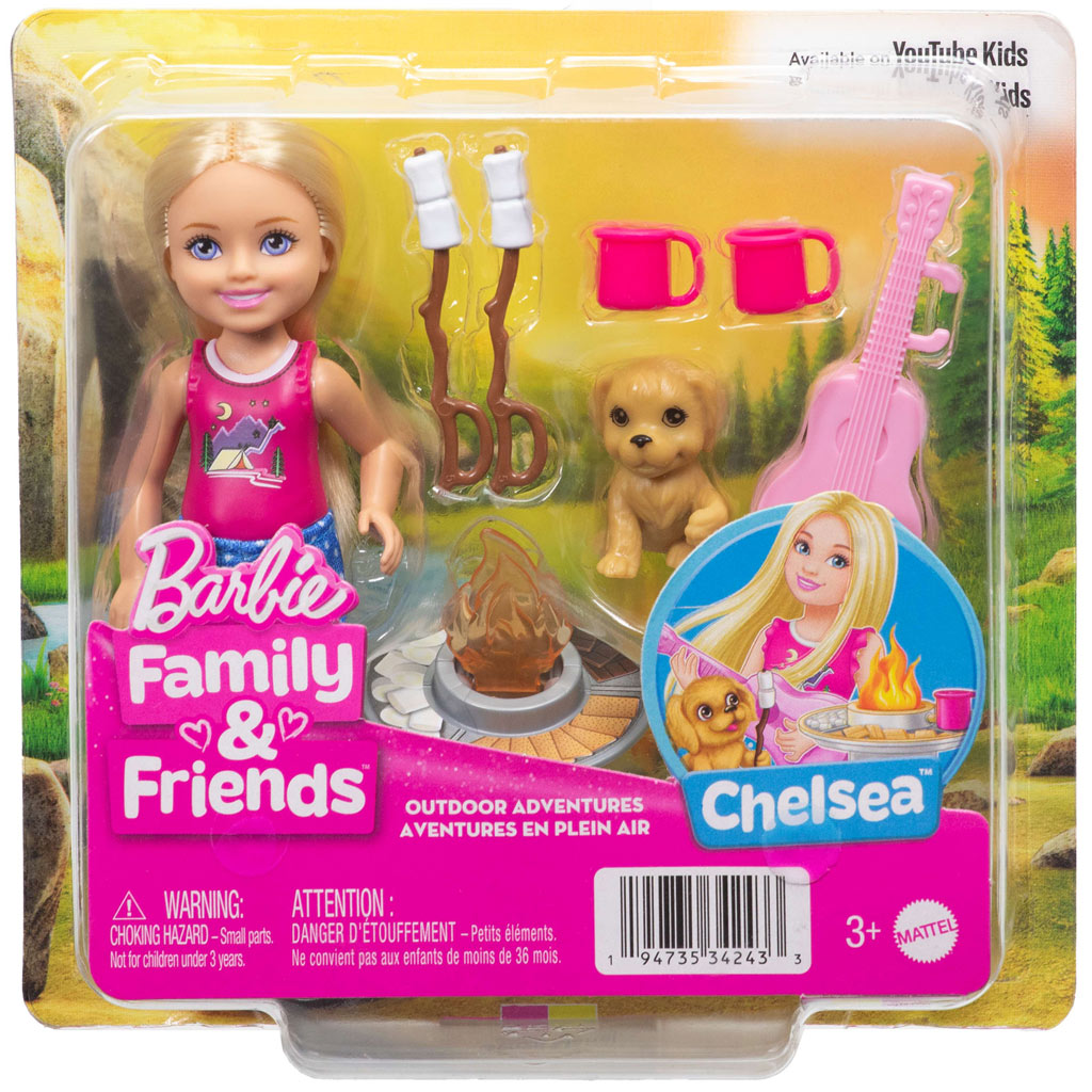 Barbie: Chelsea bábika grilovačná hracia súprava - Mattel