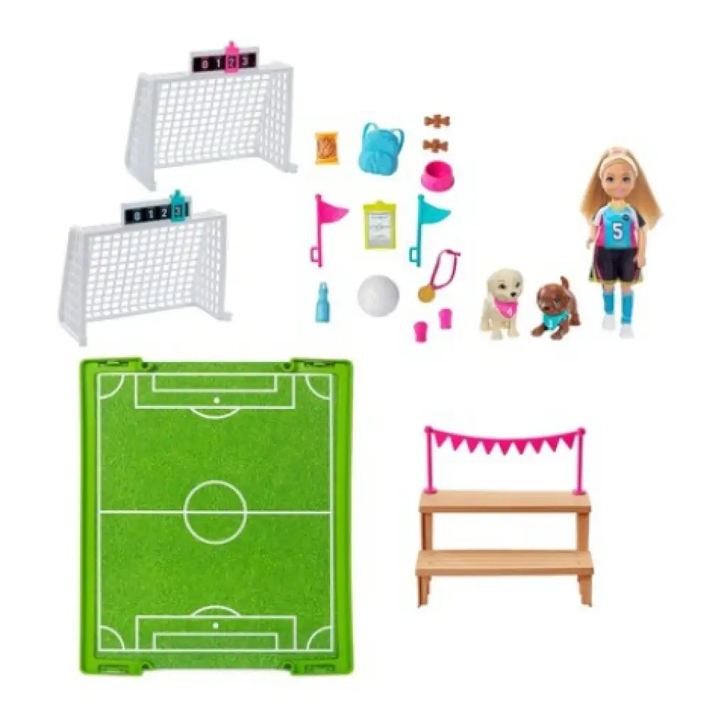Barbie Dreamhouse Adventures: Chelsea foci játékszett - Mattel kép 3