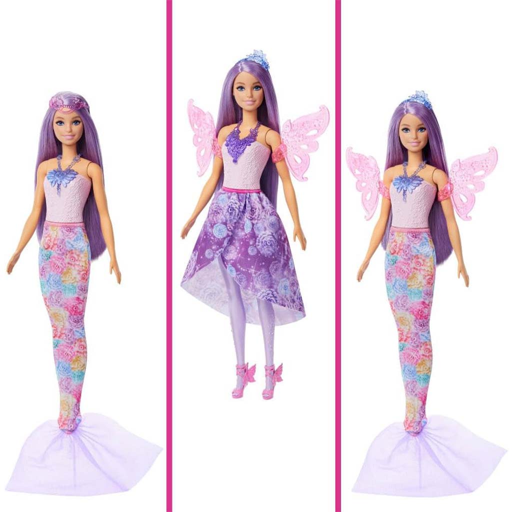 Barbie Dreamtopia Premieňajúca sa princezná - Mattel kép 3