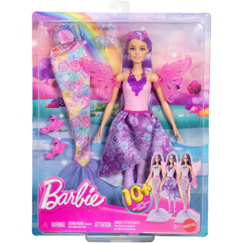 Barbie Dreamtopia Premieňajúca sa princezná - Mattel