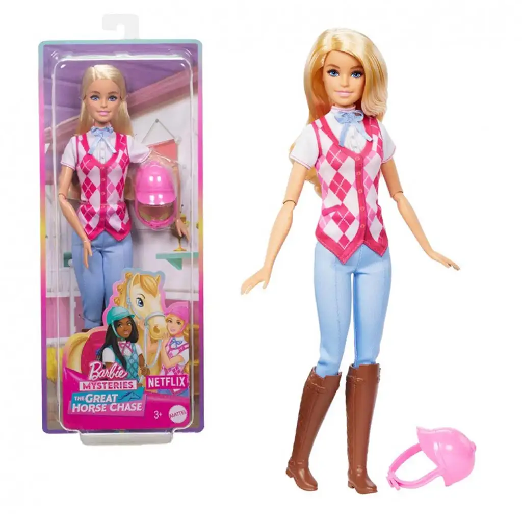 Barbie: Malibu jazdecká bábika - Mattel kép 3