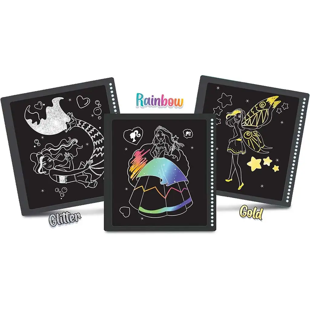 Barbie Mer-Mazing sada na tvorbu obrázkov, 44 strán - Lisciani kép 2