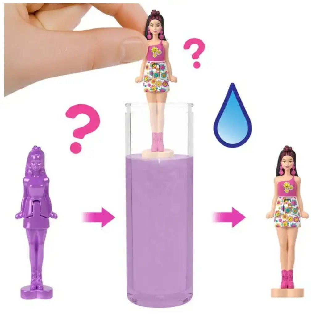 Barbie: Minie Barbieland - Color Reveal 2. sorozat - Mattel kép 2