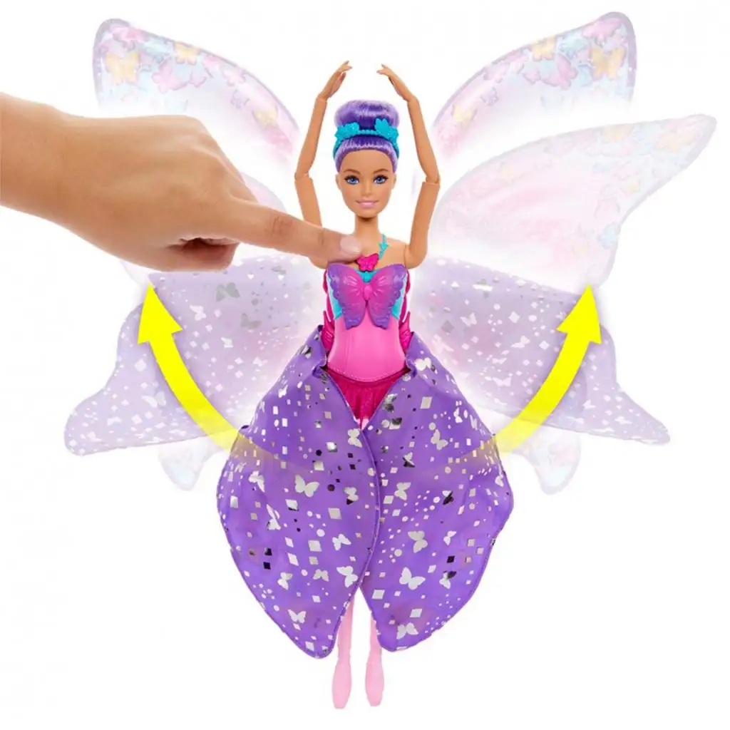 Barbie Dreamtopia Motýlia baletka - Mattel kép 3