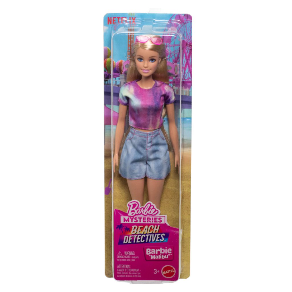 Barbie Záhady: Plážoví detektívi Malibu bábika - Mattel