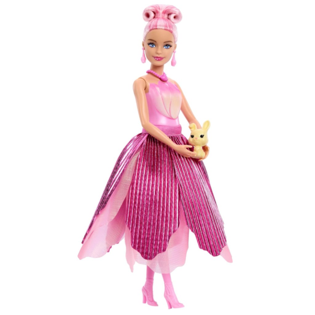 Barbie Reveal: Bábika s kvetinovým prekvapením - Tulipán - Mattel kép 2