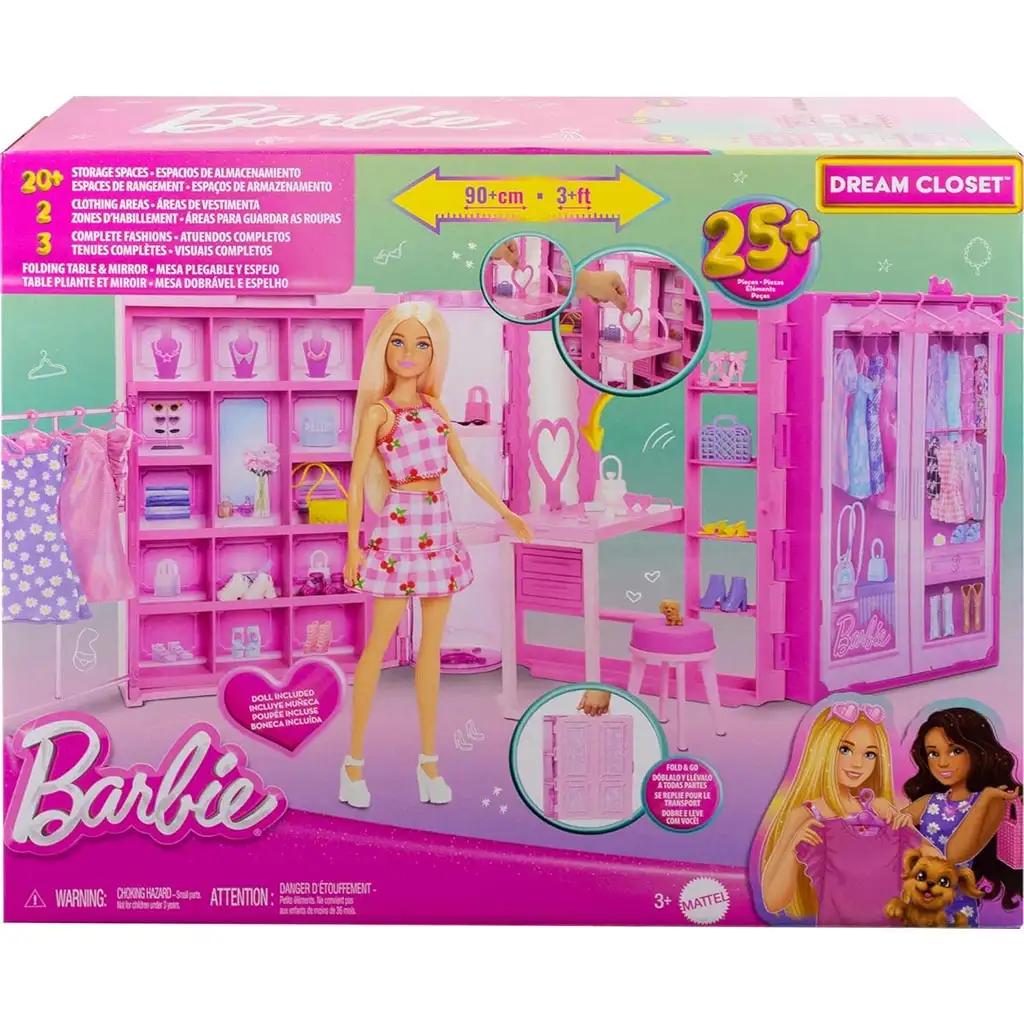 Barbie: Sada snov šatník - Mattel