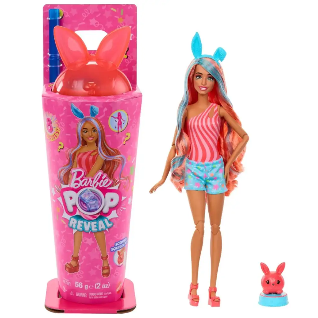 Barbie: Slime Reveal Zvieracia Párty - Mačacia hracia súprava - Mattel