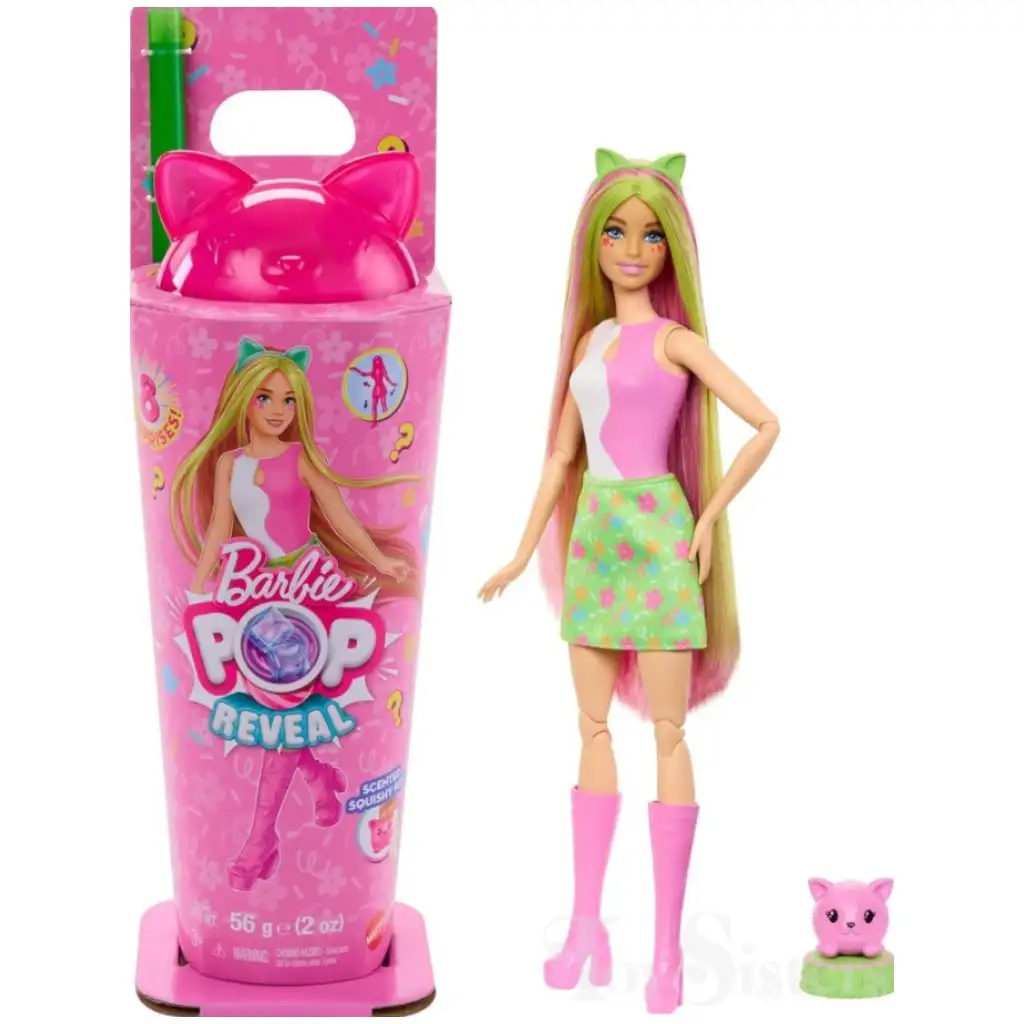 Barbie: Slime Reveal Zvieracia Párty - Zajačik herný set - Mattel