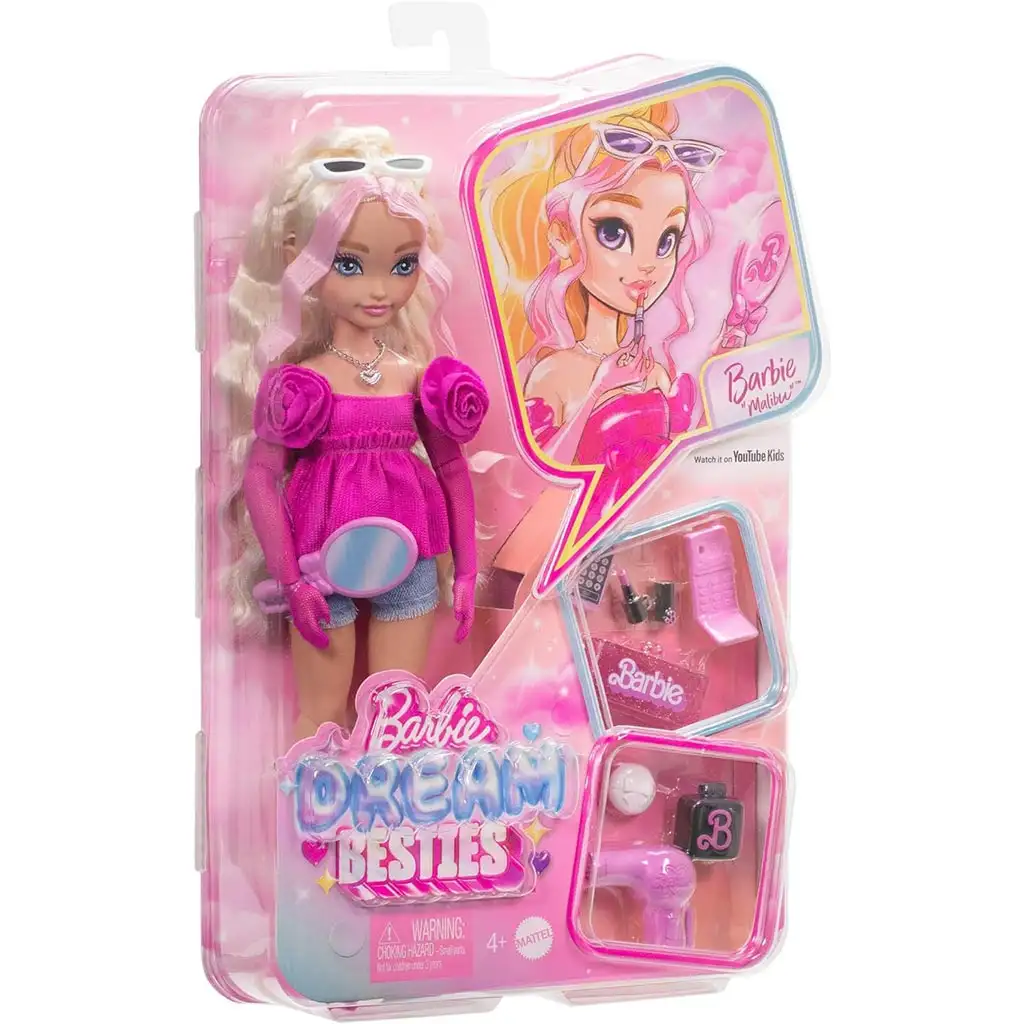 Barbie Dream Besties Malibu baba - Mattel kép 1