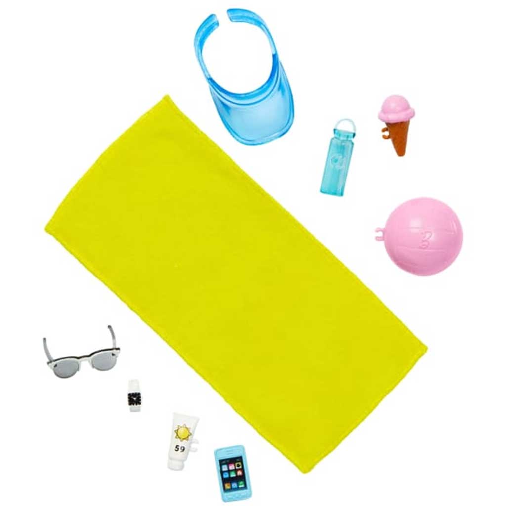 Barbie The Movie: Bábika Ken Beach s plážovým vybavením - Mattel kép 2