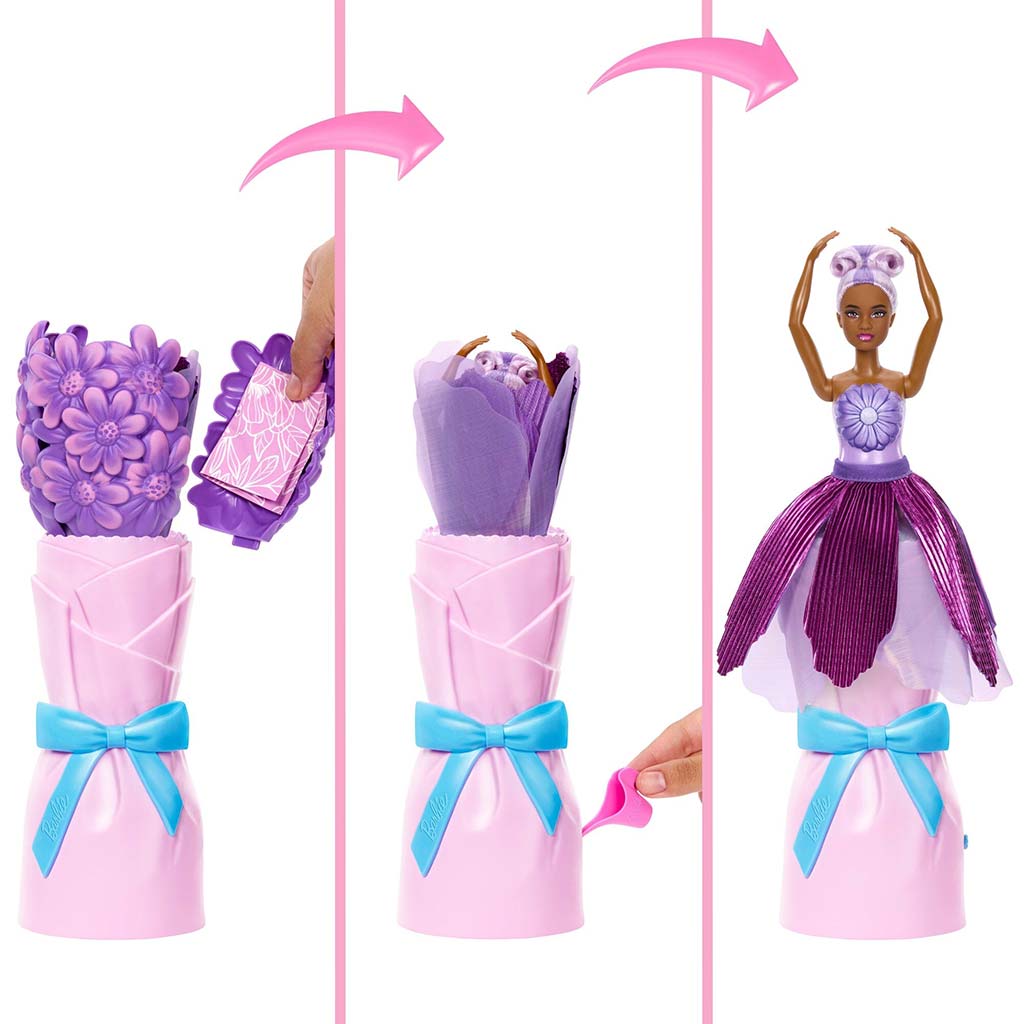 Barbie Reveal: Bábika s kvetinovým prekvapením - Sedmokráska - Mattel kép 3