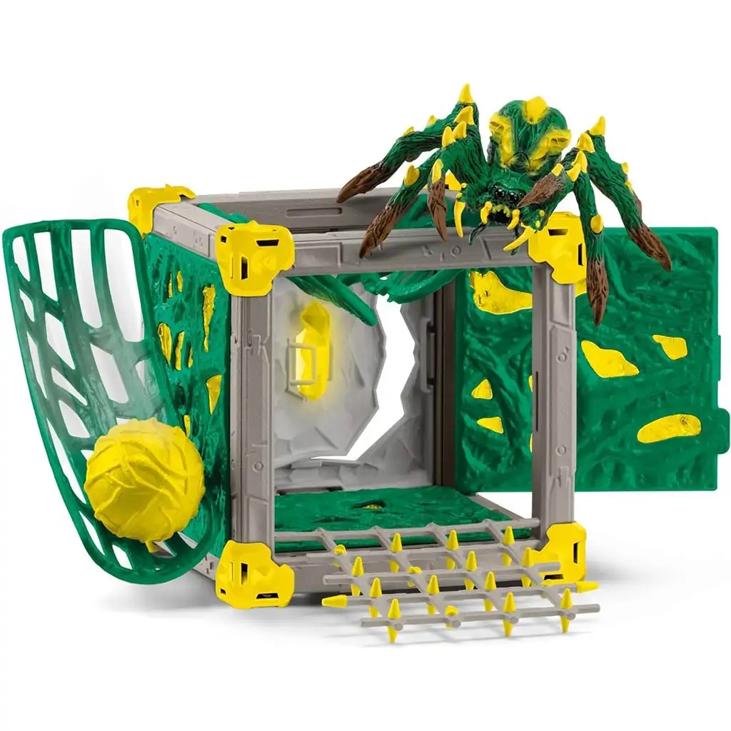 Schleich: Sada tarantula v bojovej jaskyni džungle (42678) kép 2
