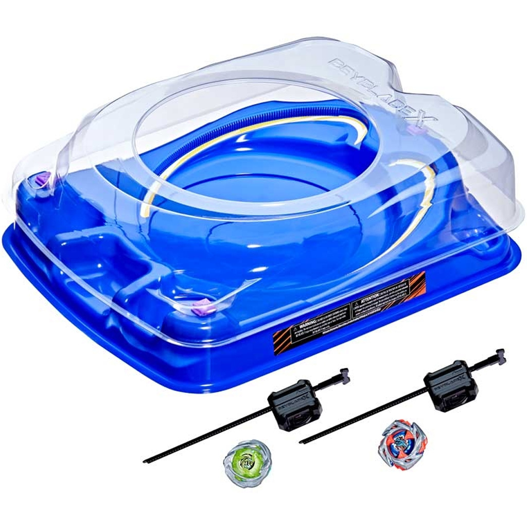 Beyblade X Drop Attack Battle aréna herná súprava s 2 ks točiacimi sa beyblades - Hasbro kép 2