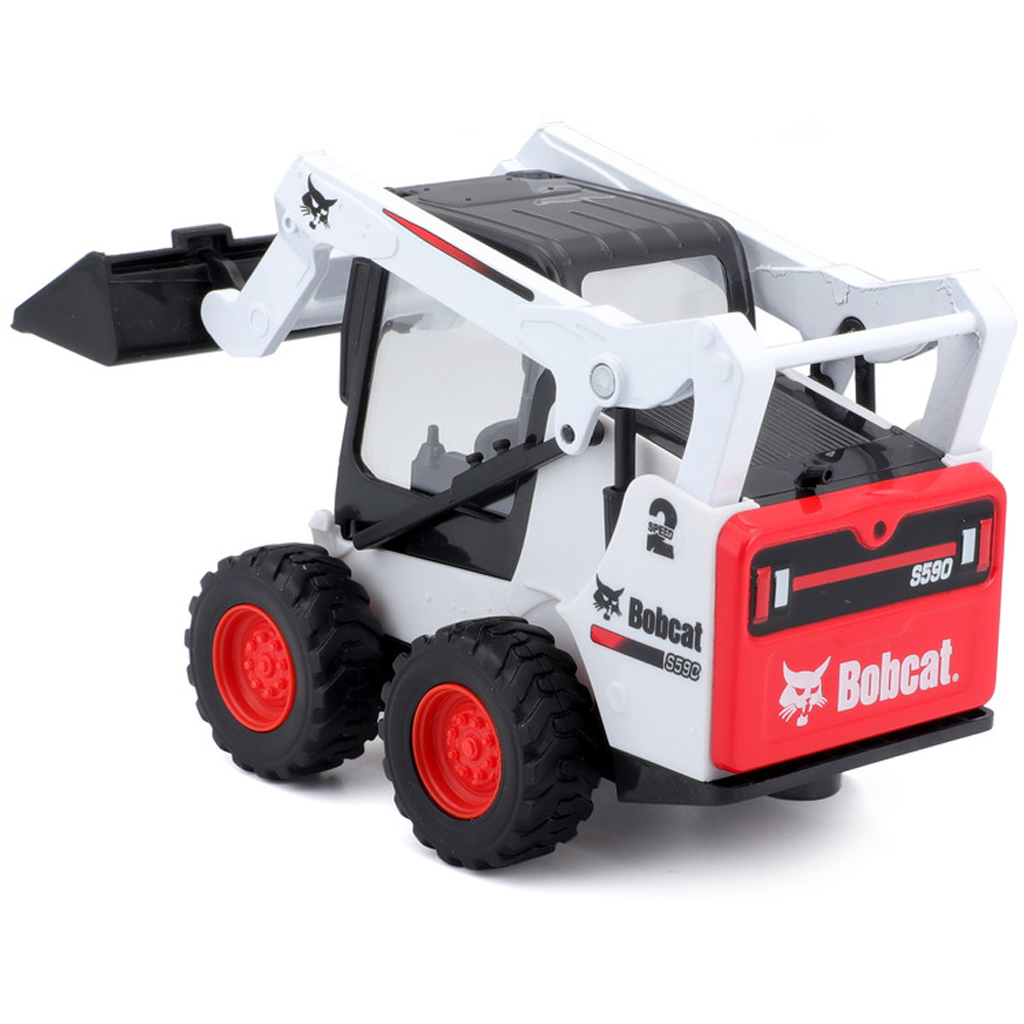 Bburago: Bobcat s rýpadlom - 10 cm kép 4
