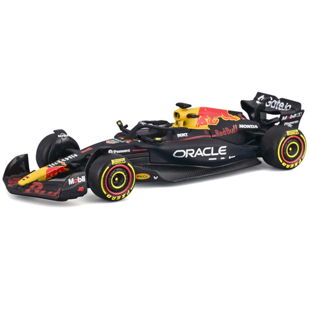 Bburago: Oracle Red Bull RB21 Verstappen F1 (2025) závodné auto kovový model 1/64 (Max Verstappen #1) kép 2
