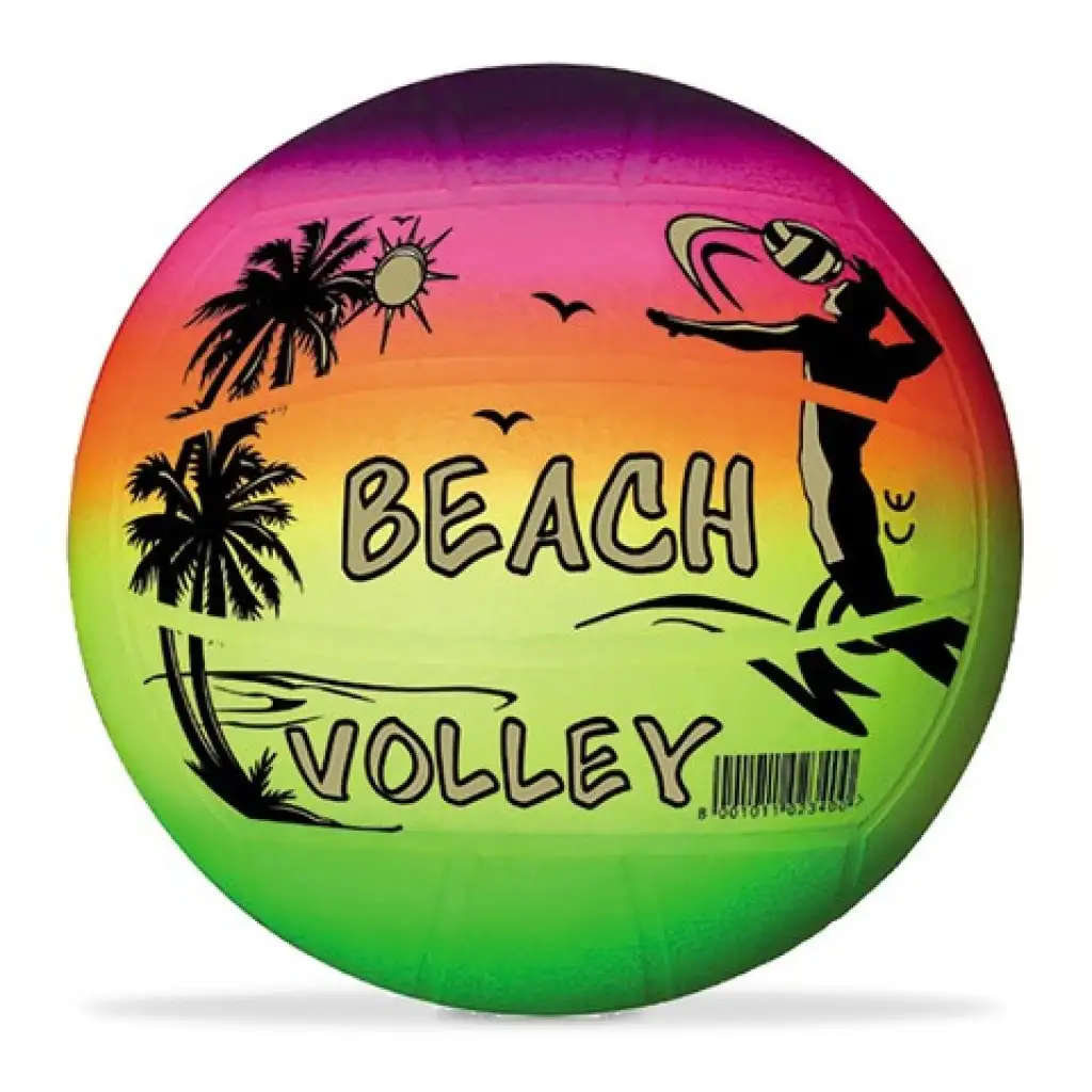 Beach Ball volejbalová lopta vo farbách dúhy 216 mm - Mondo Toys