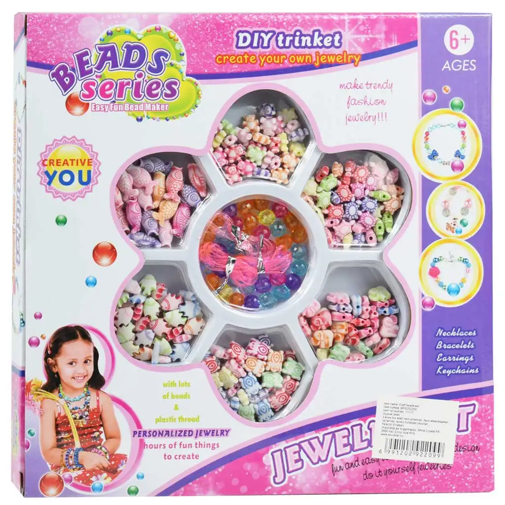 Beads Series: Set na výrobu šperkov 100+ perál v rôznych farbách