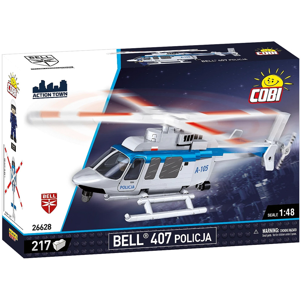 COBI: Bell 407 Polícia stavebnica (26628)
