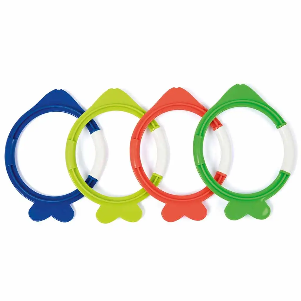 Bestway: Lil Fish™ sada nafukovacích kruhov vo tvare rybičky, 4 kusy kép 2