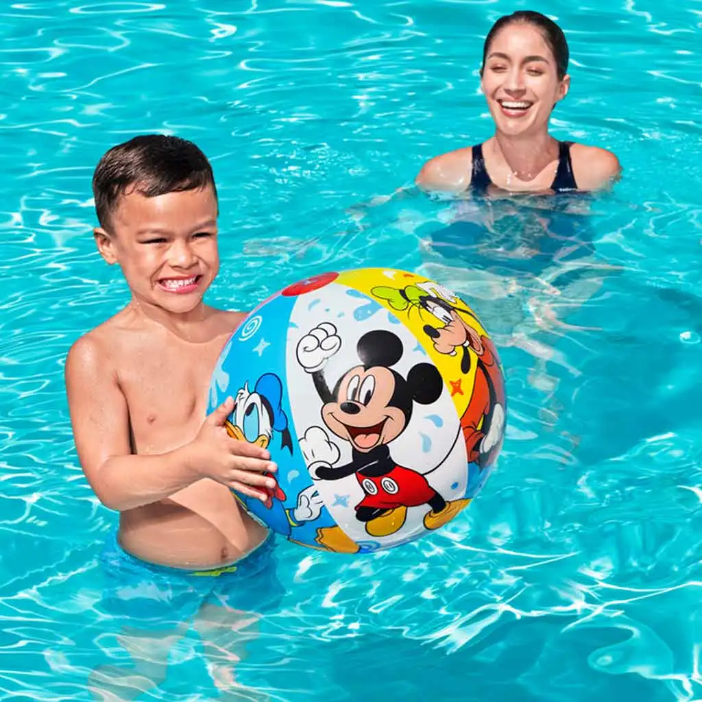 Bestway: Disney Junior® Mickey Egér strandlabda Ø 51cm kép 2