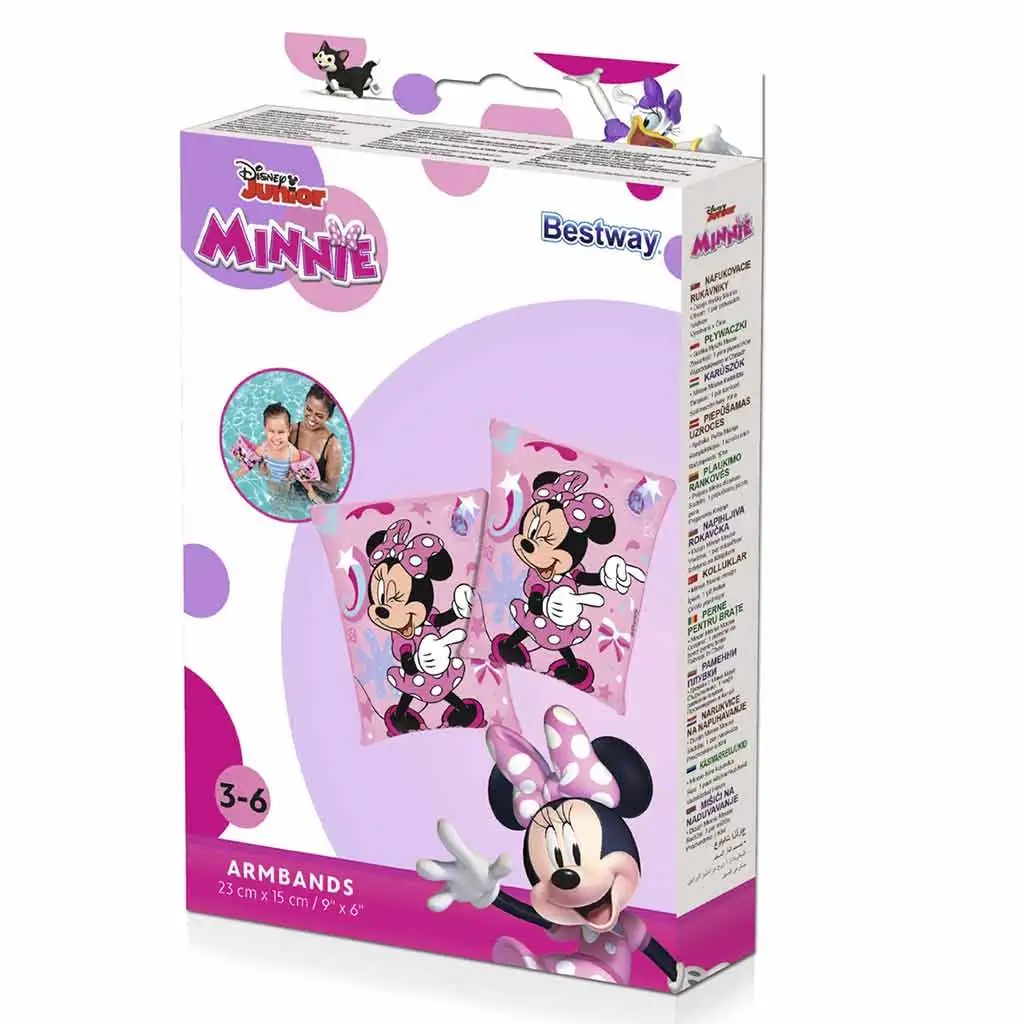 Bestway: Disney Junior® Minnie Mouse nafukovací kruh pre deti od 3 do 6 rokov kép 3