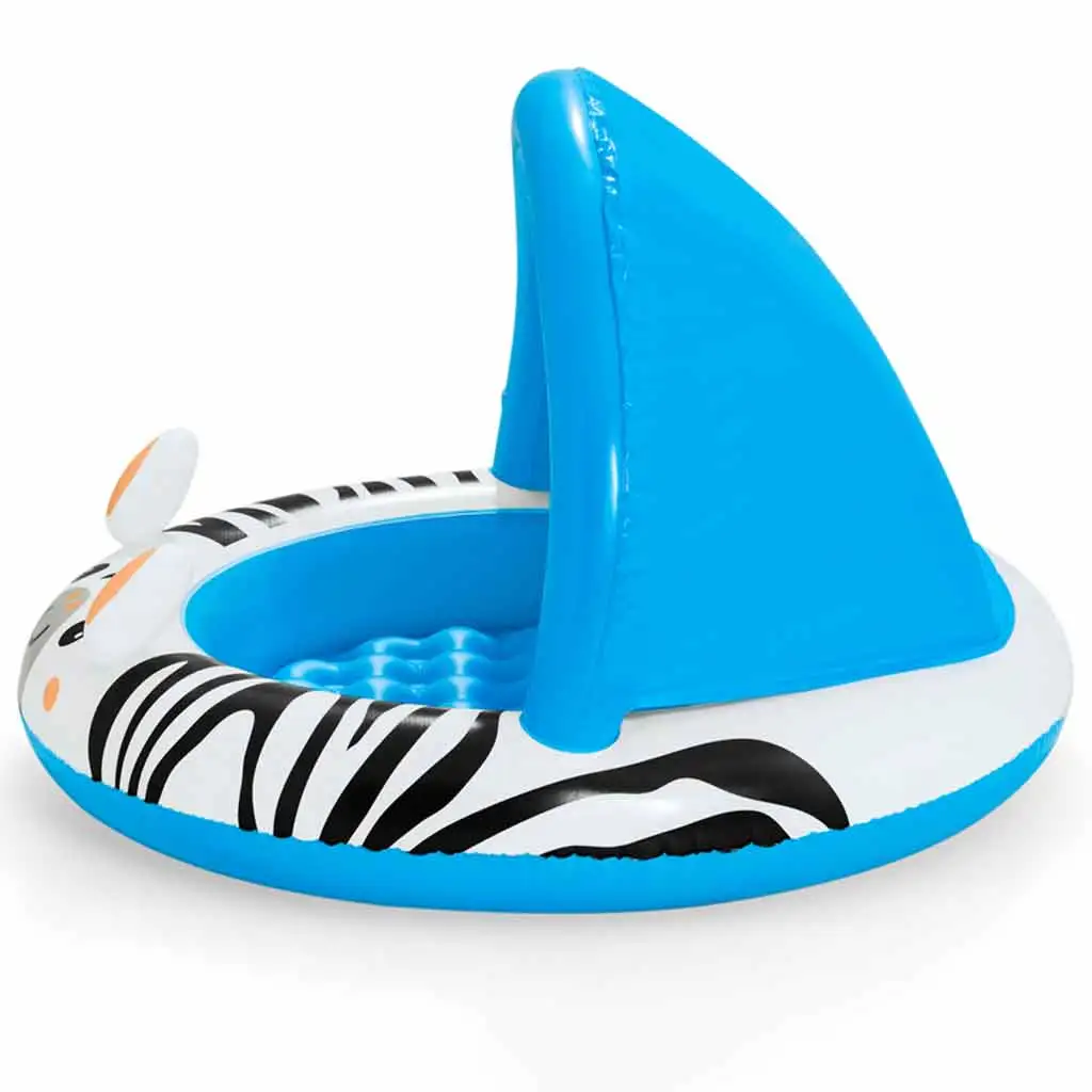 Bestway: Safari Sun™ zebrový detský bazénik s ochrannou strechou Ø 97 x 66 cm kép 3
