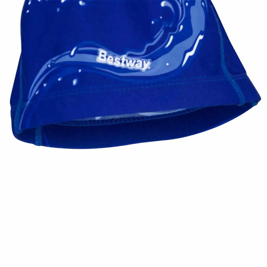 Bestway: Elegantná a pružná Premium™ textilná plavecká čiapka pre deti od 14 rokov kép 4
