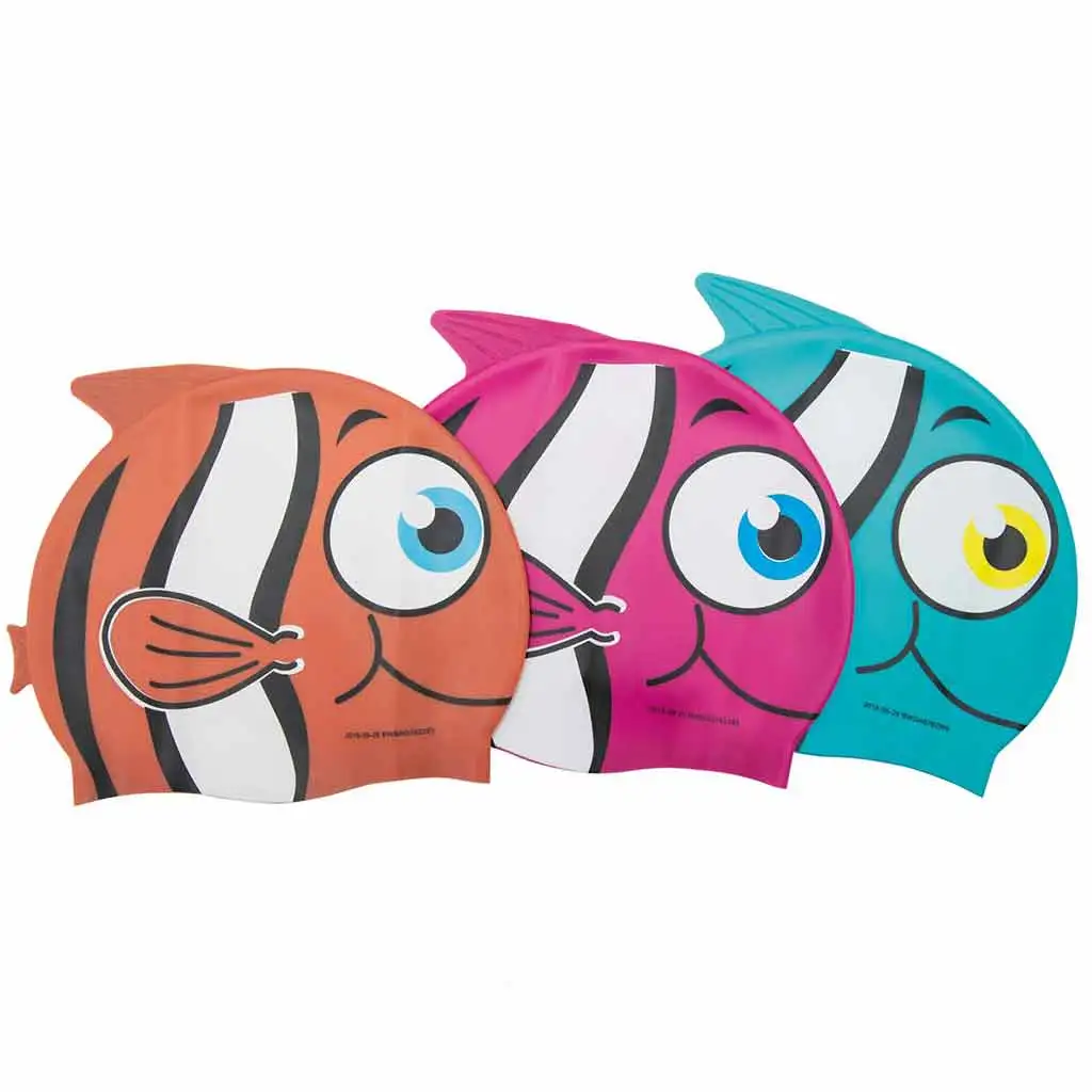Bestway: Lil Buddy™ silikónová detská plavecká čiapka pre deti od 3 rokov v rôznych variantách 1 ks kép 3