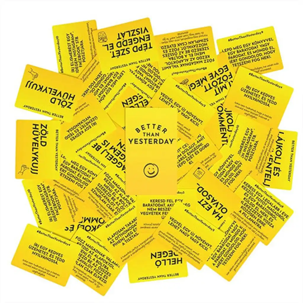 WDYM Better Than Yesterday motivačná hra kép 2