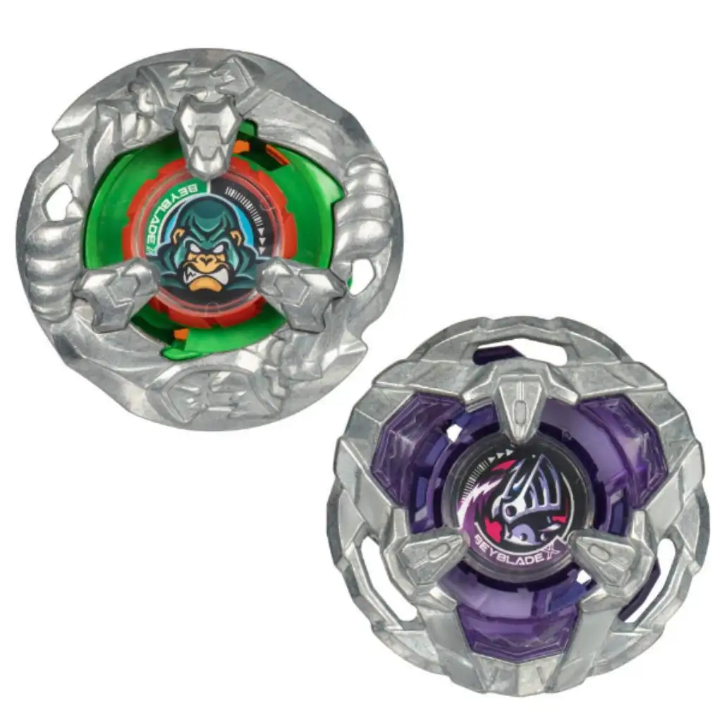 Beyblade X: Duall Pack Yell Kong 3-60GB vs. Helm Knight 5-80T súprava - Hasbro kép 2