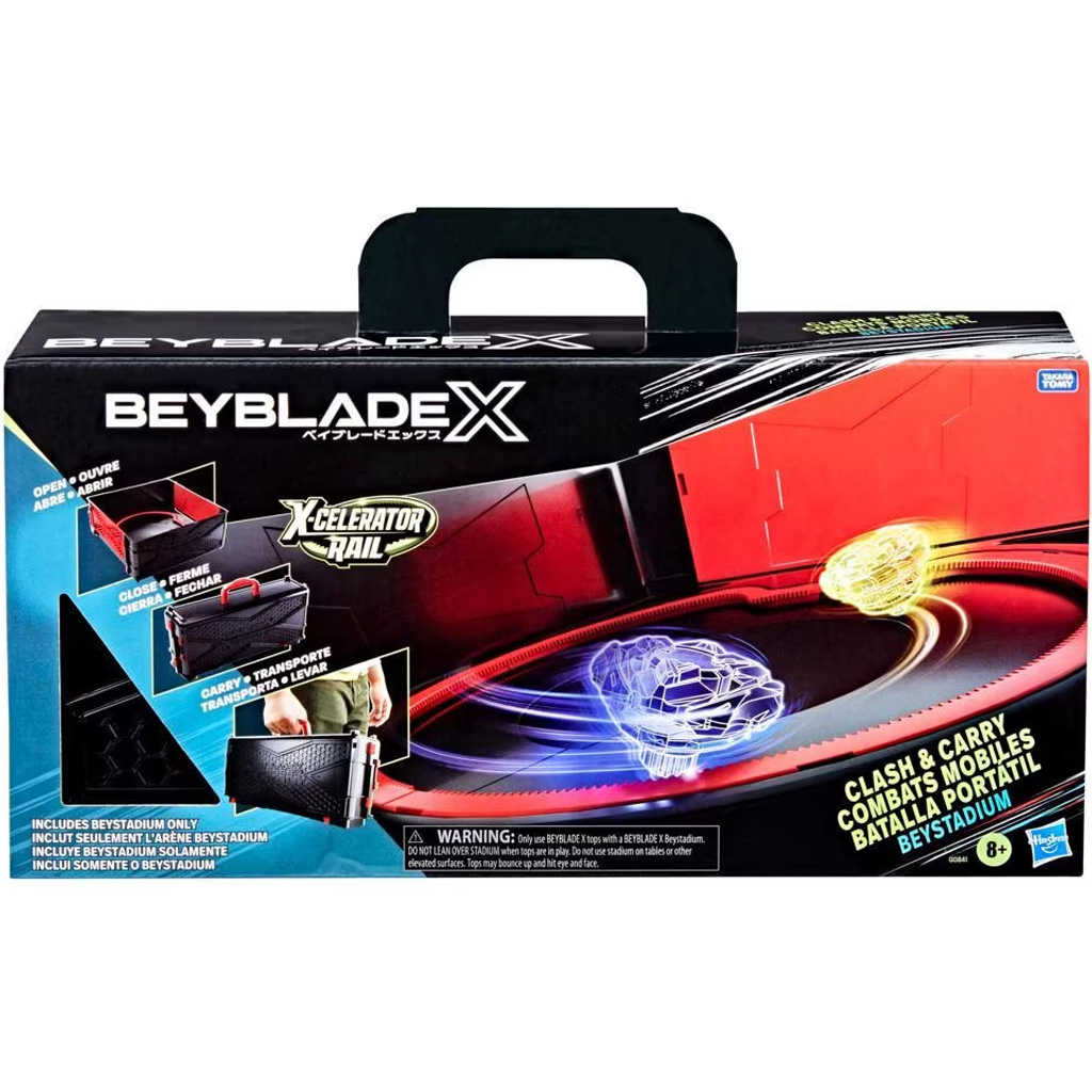 Beyblade X: Beystadium Clash & Carry prenosná bojová aréna – Hasbro kép 2