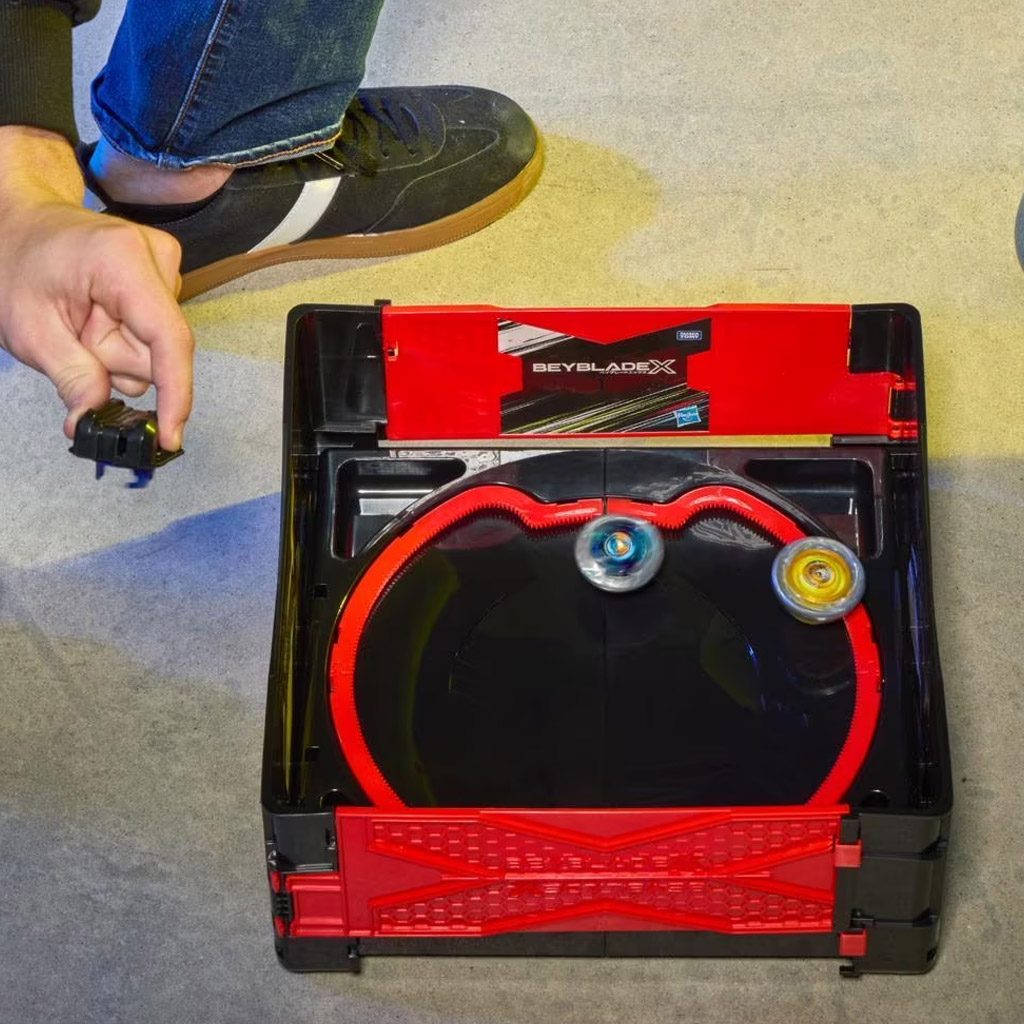 Beyblade X: Beystadium Clash & Carry prenosná bojová aréna – Hasbro kép 3