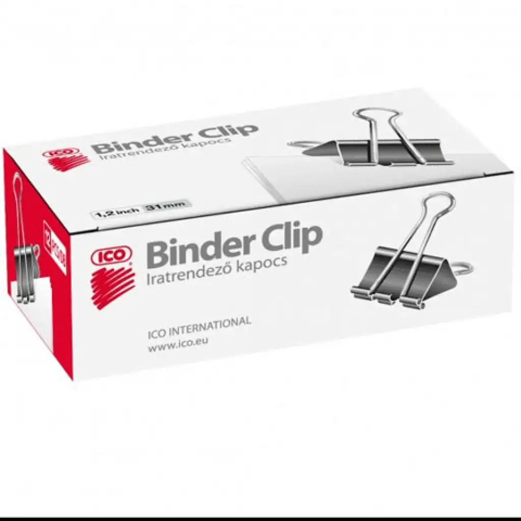 ICO: Binder csipesz 31mm 12db-os doboz kép 1