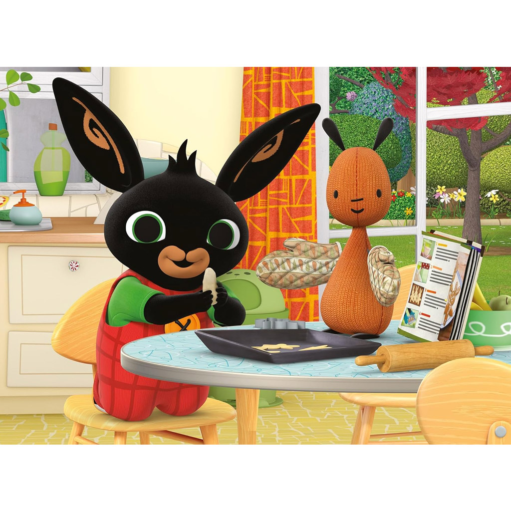 Bing a Flop pečú sušienky 24-dielne Eco puzzle 70x50cm - Lisciani kép 2