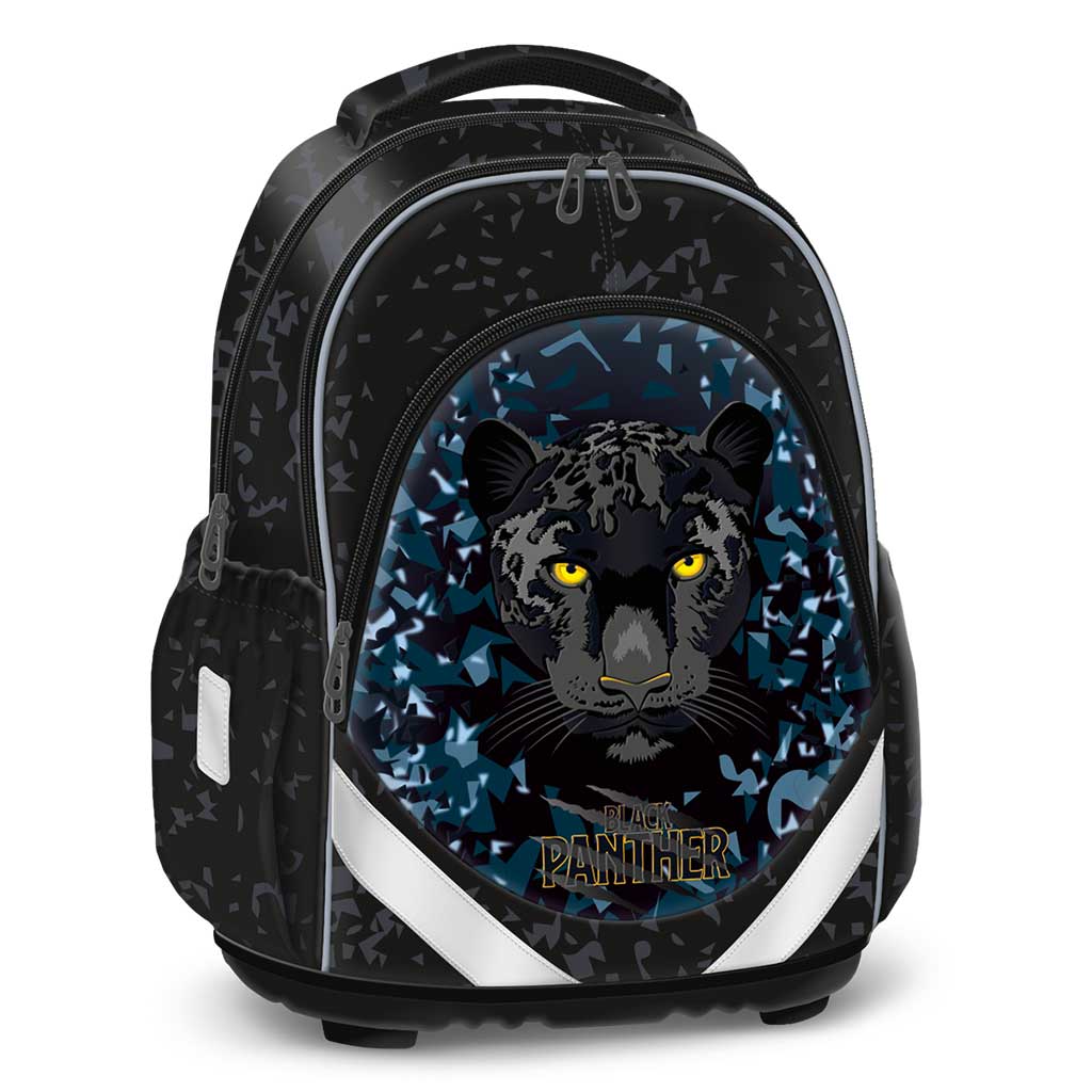 Ars Una: Black Panther anatómiai iskolatáska, hátizsák 33×43×22cm kép 1