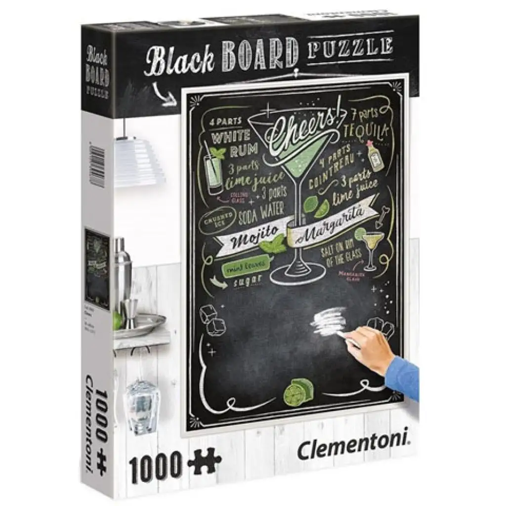 Blackboard Cheers 1000 dielne puzzle - Clementoni