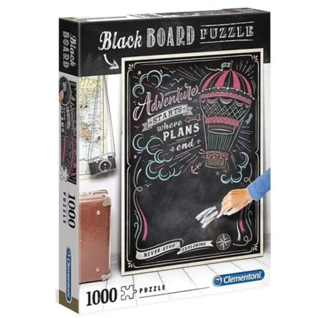Blackboard Travel 1000 dielne puzzle - Clementoni