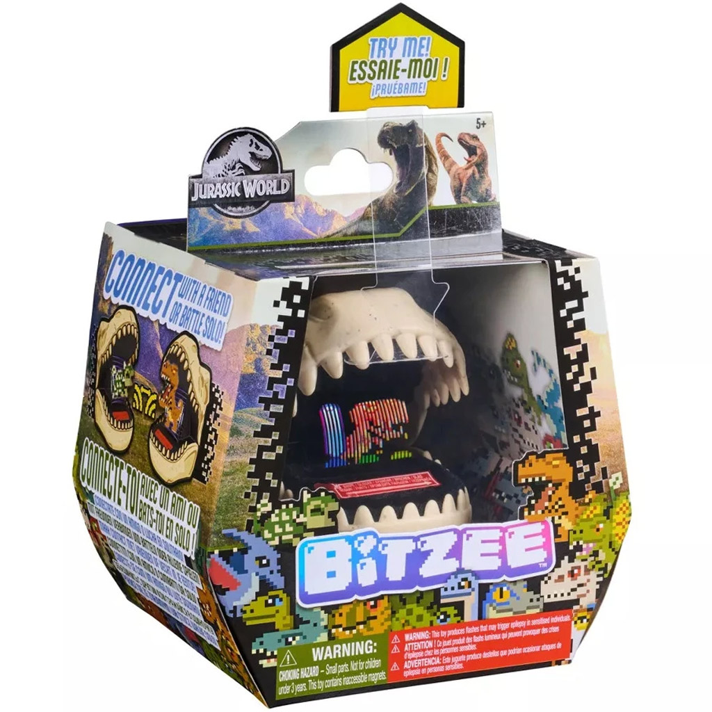 Bitzee Jurassic World interaktív digitális kisállat - Spin Master kép 1