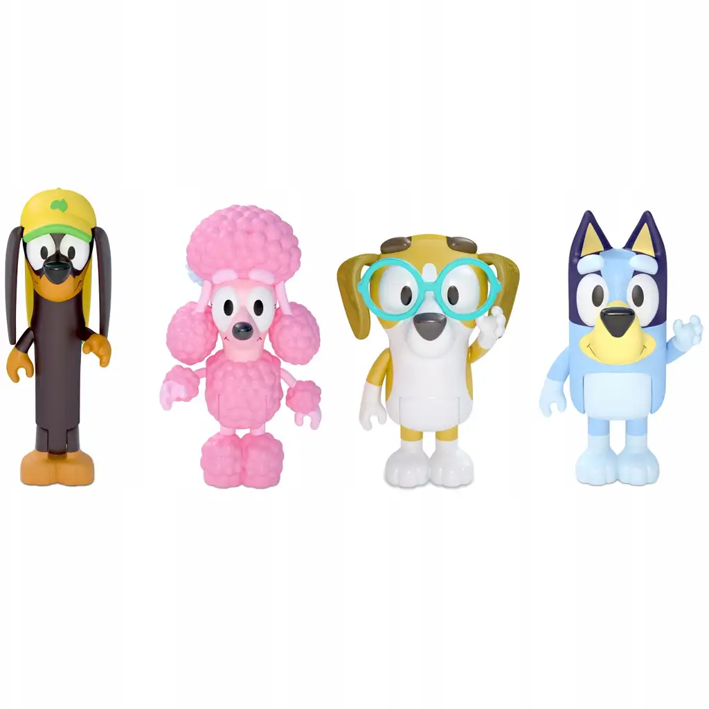 Bluey: Bluey a jeho priatelia 4 ks sada figúrok kép 2