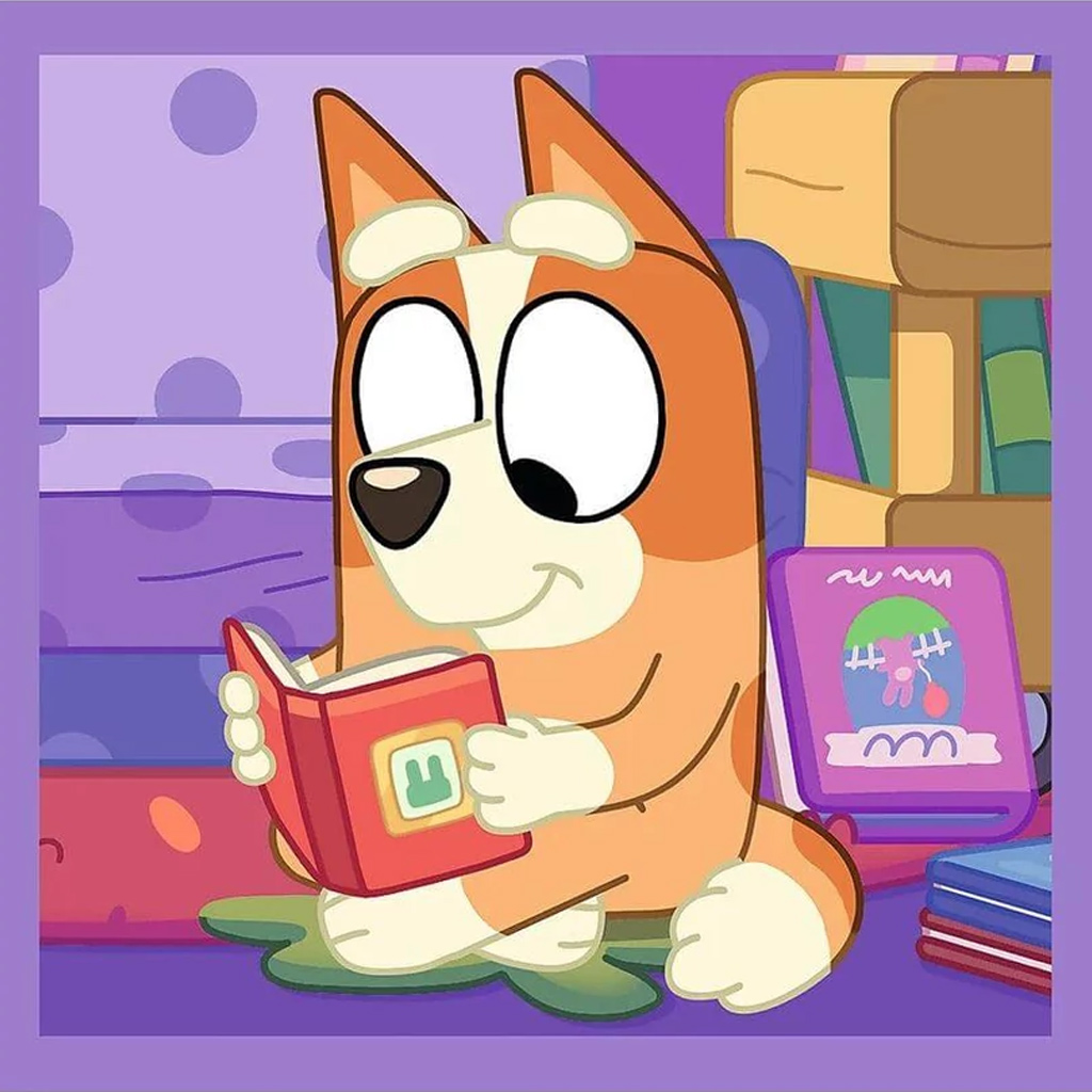 Bluey 3 v 1 20-36-50-dielne puzzle - Trefl kép 3