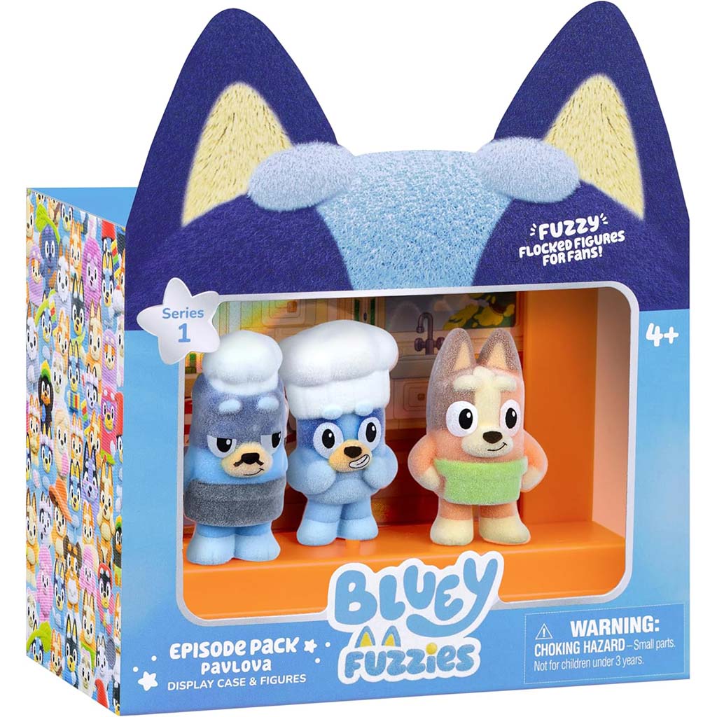 Bluey Fuzzies Epizód 3db-os szett - Pavlova kép 1