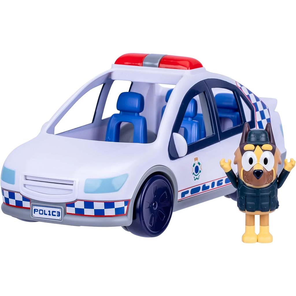 Bluey: Rendőrautós játékszett figurával kép 4
