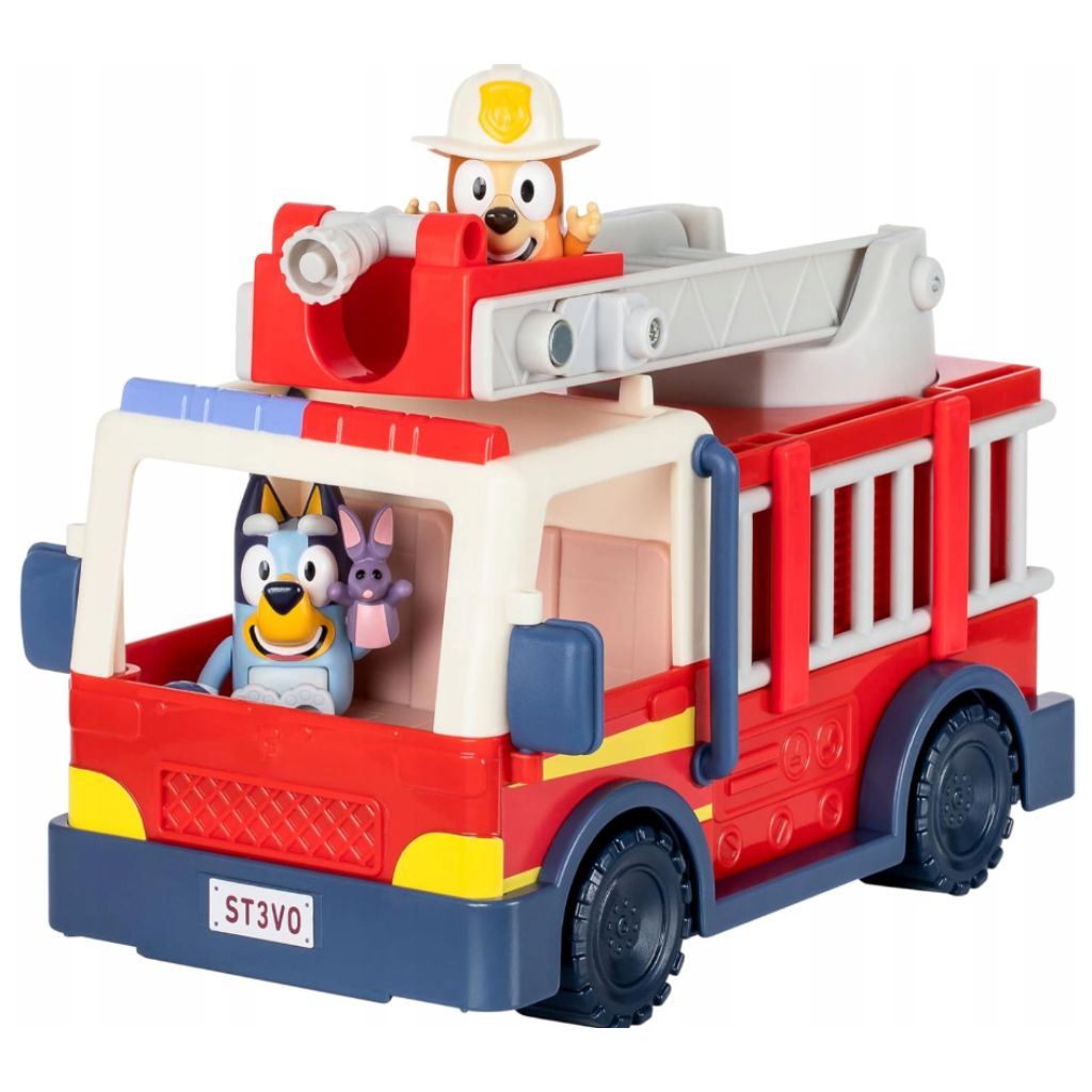Bluey tűzoltó autó játékszett kép 2