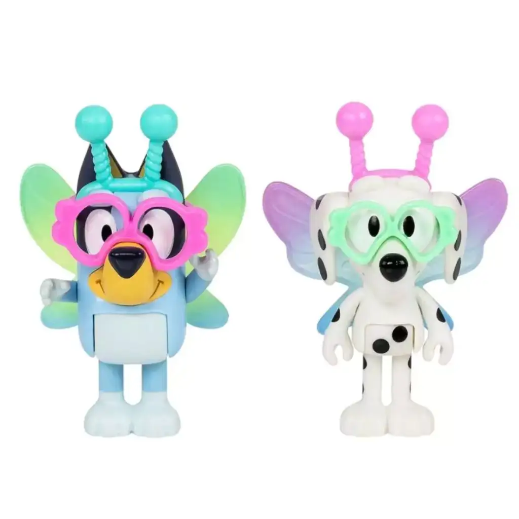 Bluey mimozemšťania: Sada figúrok Bluey a Chloe kép 2
