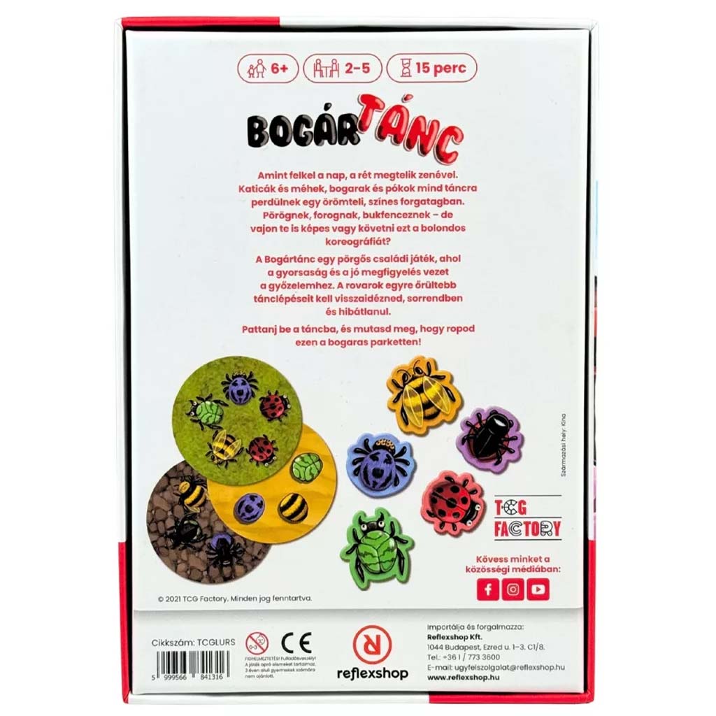 Vzdelávacia hra Tanec chrobákov kép 2