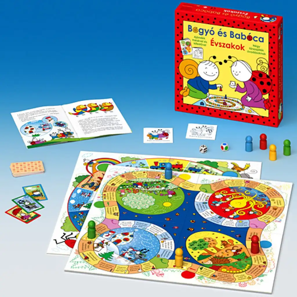 Bogyó a Babóca: Sada spoločenských hier Ročné obdobia kép 2