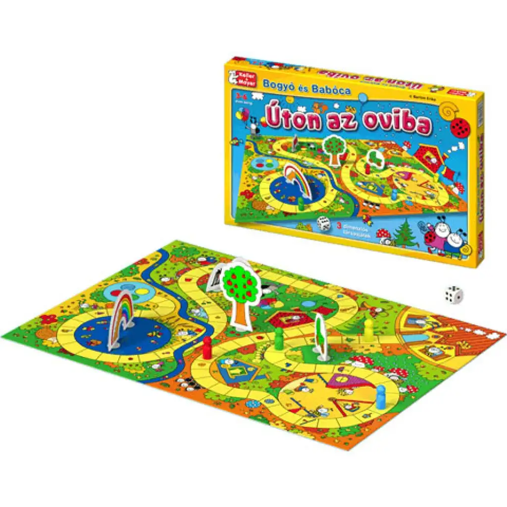 Bogyó a Babka - Cesta do škôlky spoločenská hra kép 2