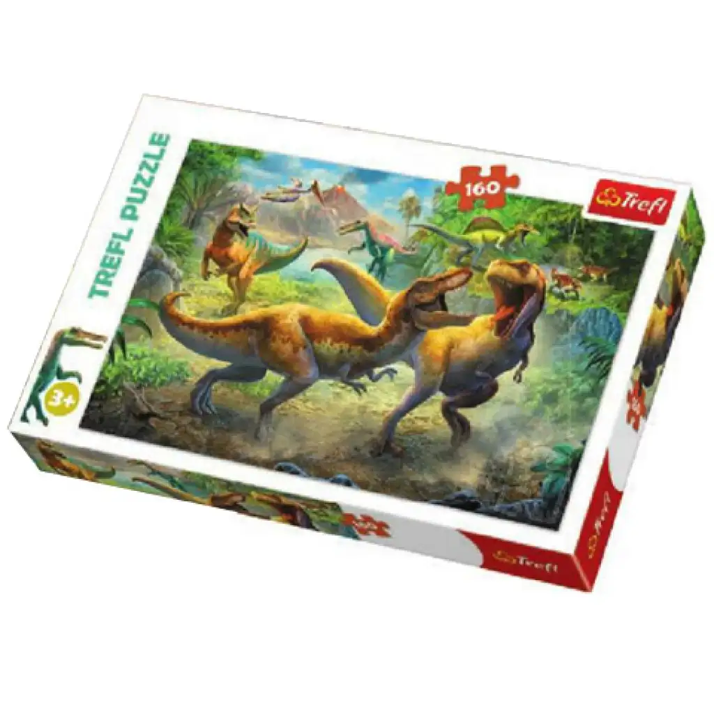 Bojujúce Tyranosaury 160 ks puzzle - Trefl