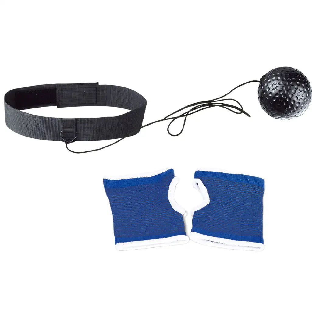 Boxerská reflexná lopta na upevnenie na hlavu s páskou kép 3